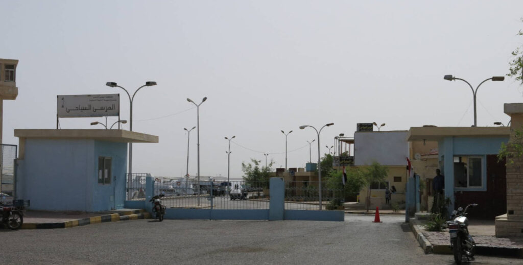 Hurghada tourist marina departure point for Red Sea diving trips